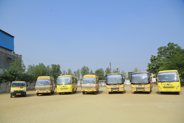 Suprabhat Model High School(SMHS) Bus facility with security
